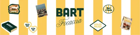Visuel de marque Bart : logo, stickers et rayures